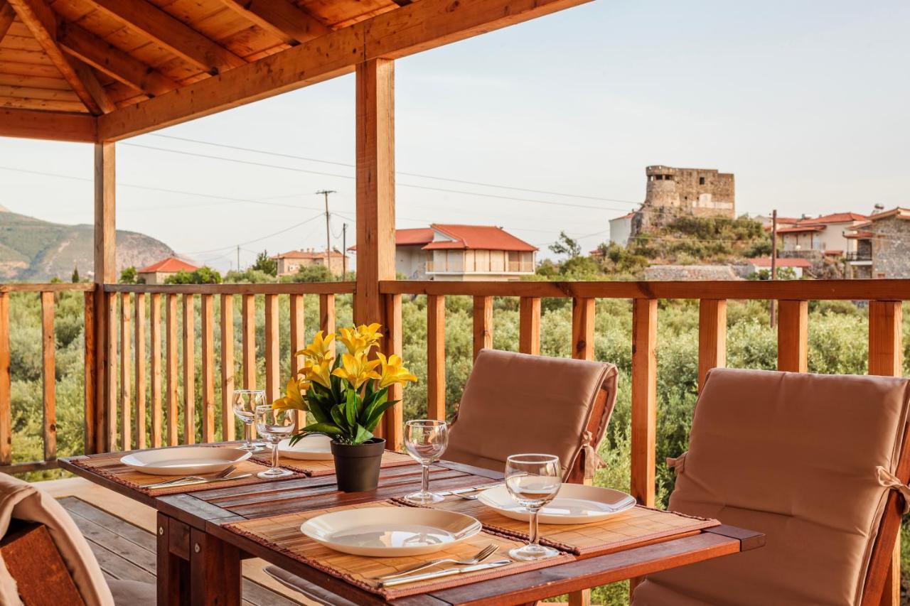 Selinitsa Stone Studio - Mani Seaview Retreat Agios Nikolaos  Bagian luar foto