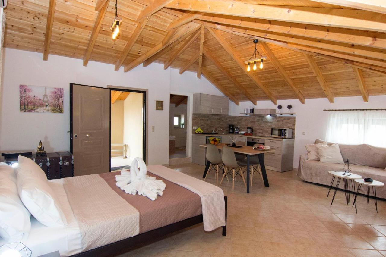 Selinitsa Stone Studio - Mani Seaview Retreat Agios Nikolaos  Bagian luar foto